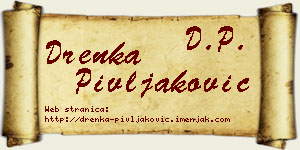 Drenka Pivljaković vizit kartica
